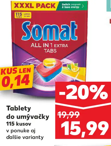 Somat tablety do umývačky