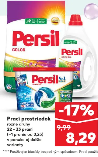 Persil prací prostriedok