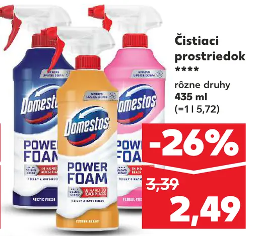 Domestos čistiaci prostriedok