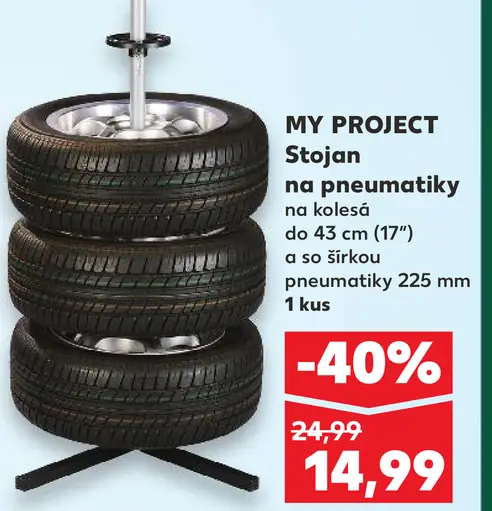 MY PROJECT Stojan na pneumatiky
