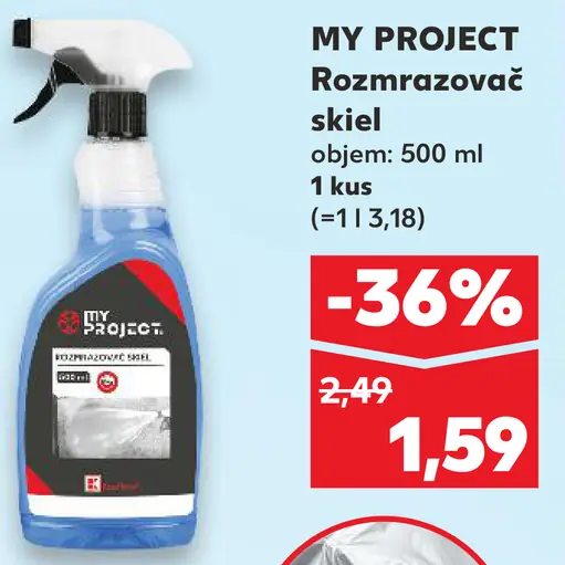 My Project Rozmrazovač skiel