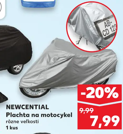 Newcential Plachta na motocykel