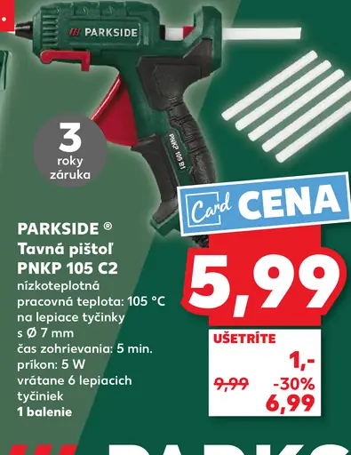 Parkside Tavná pištoľ PNKP 105 C2