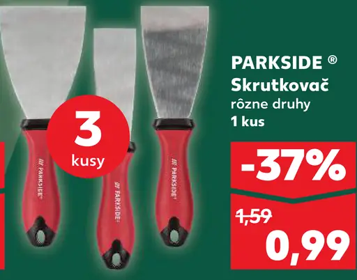 Parkside Súprava špachtlí