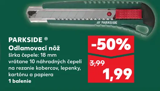 Parkside Odlamovací nôž
