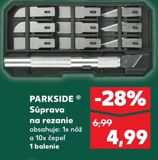Parkside Súprava na rezanie