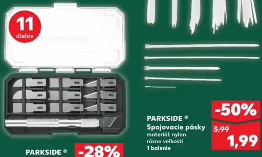 Parkside Spojovacie pásky