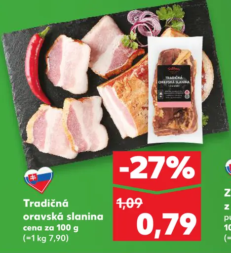 Tradičná oravská slanina