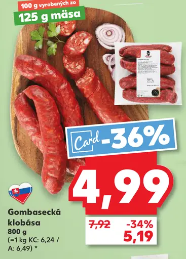 Gombasecká klobása