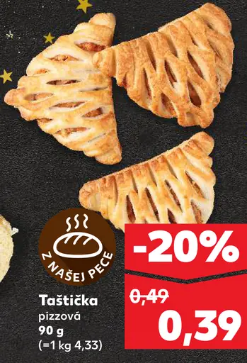 Taštička pizzová