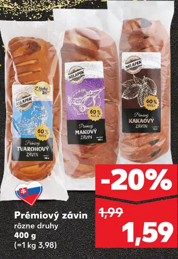 Vandemoortele Prémiový závin