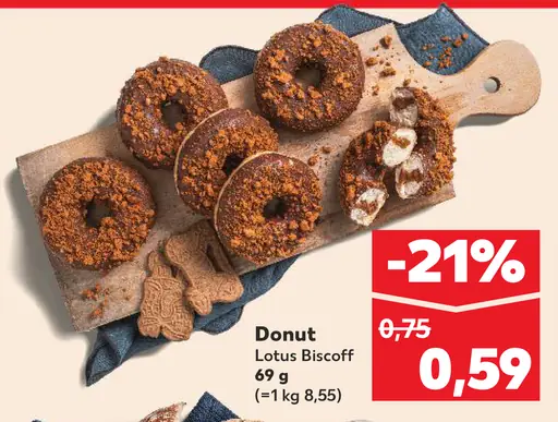 Frischli Donut Lotus Biscoff