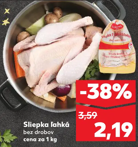 Slepačie ľahké mäso