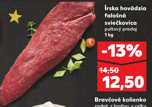 Írska hovädzia falošná sviečkovica