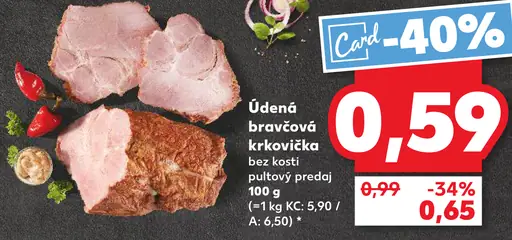 Bravčová krkovička