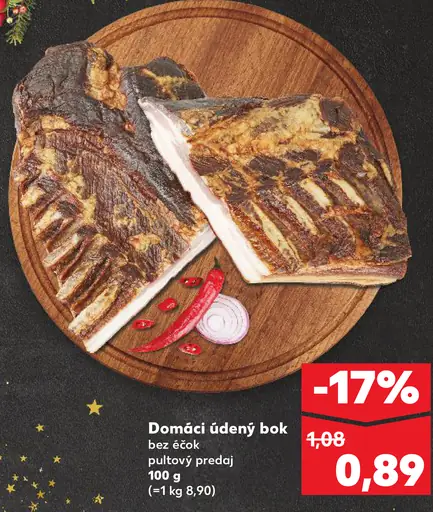 Domáci údený bok