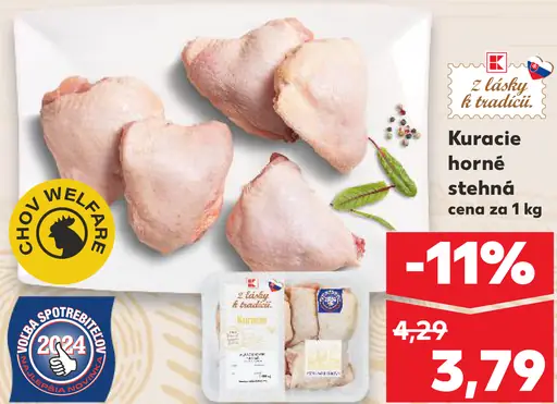 K-Classic Kuracie horné stehná