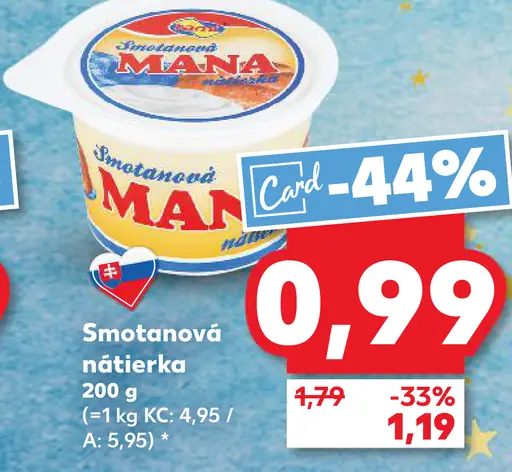 Mana Smotanová nátierka