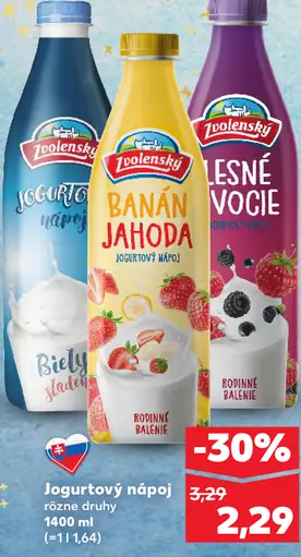 Zvolenský Jogurtový nápoj