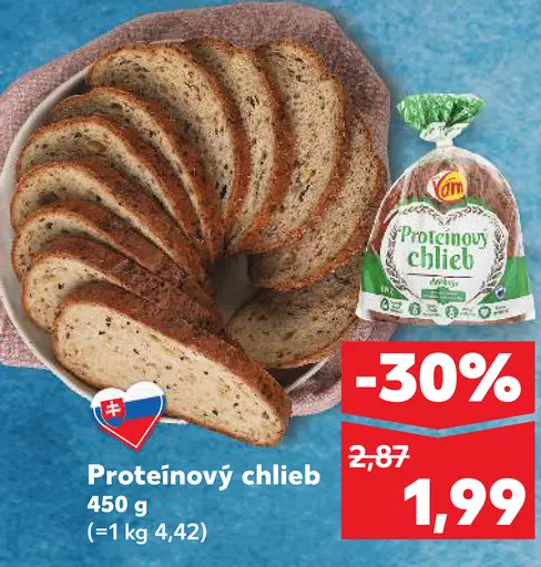 Proteinový chlieb