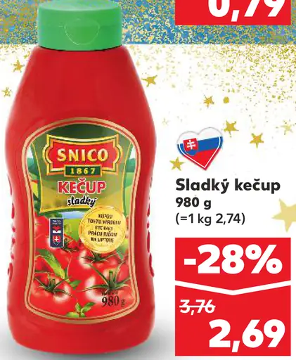 Snico Sladký kečup