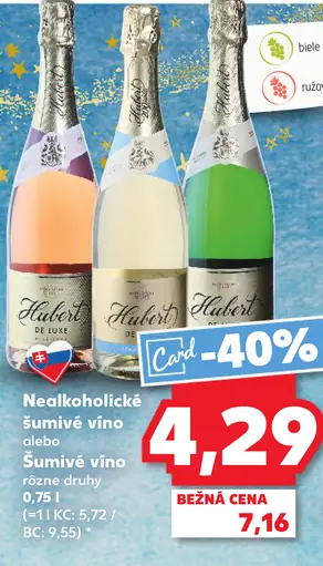 Hubert De Luxe šumivé víno