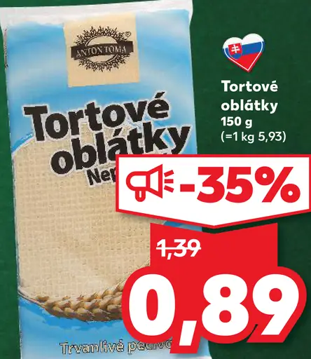 Tortové oblátky