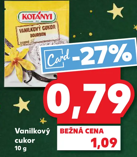 Kotányi Vanilkový cukor
