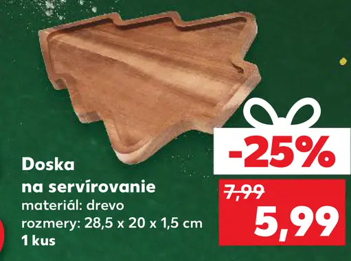 Doska na servírovanie