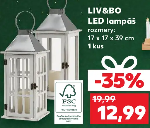 LIV&BO LED lampa