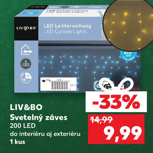LIV&BO Svetelný záves