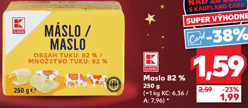 K-Classic Maslo 82 %