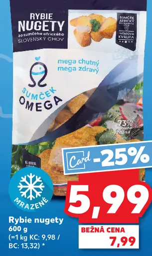 Rybie nugety Sumček Omega