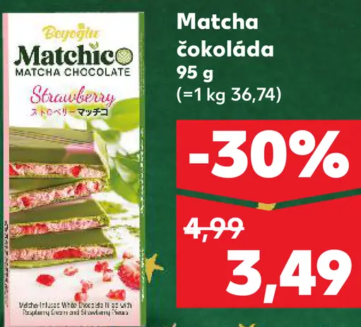 Beyer's Matcha čokoláda