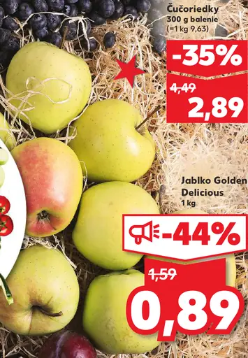 Jablko Golden Delicious