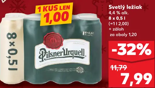 Pilsner Urquell plechovka