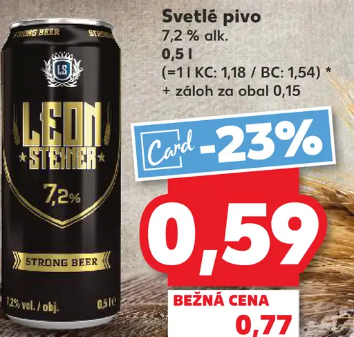 Leoni Steiner Svetlé pivo