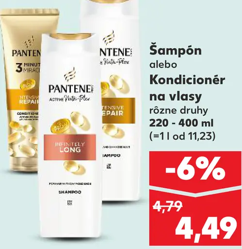 Pantene šampón alebo kondicionér