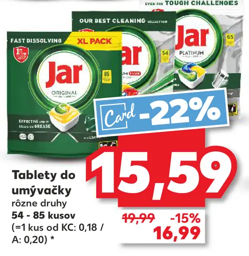 Tablety do umývačky