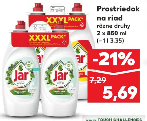 Jar prostriedok na riad