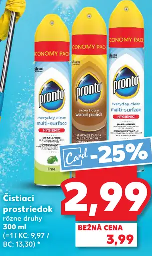 Pronto Čistiaci prostriedok