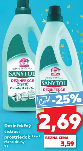 Sanytol Dezinfekčný čistiaci prostriedok