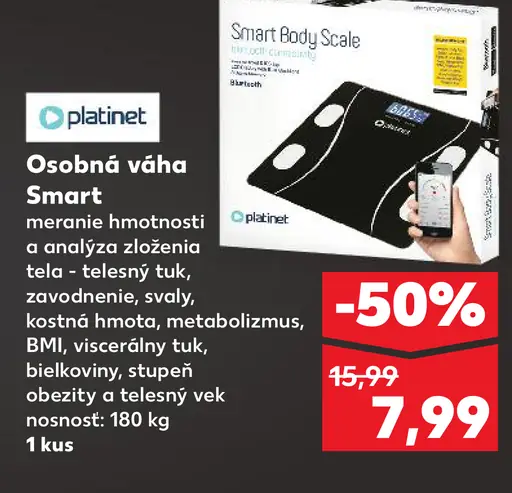 Platinet Osobná váha Smart