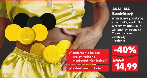 AVALIMA Bezdrôtový masážny prístroj