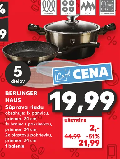 Berlinger Haus Súprava riadu