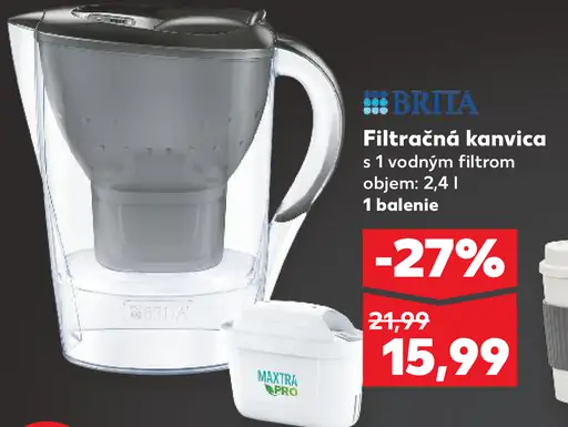 BRITA Filtračná kanvica