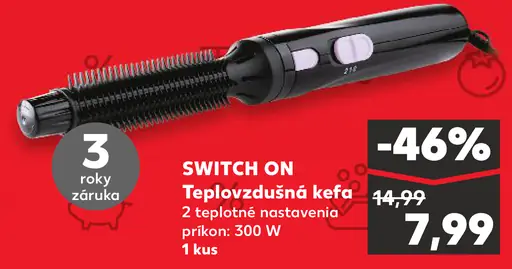Switch On teplovzdušná kefa