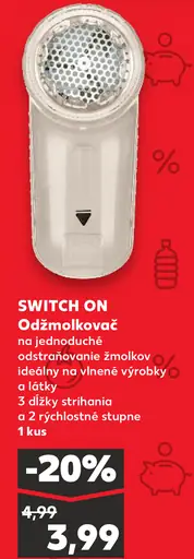 Switch On odžmolkovač