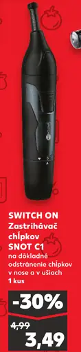 SWITCH ON Zastrihávač chĺpkov SNOT C1