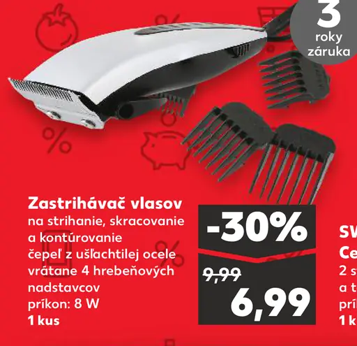 Switch On zastrihávač vlasov